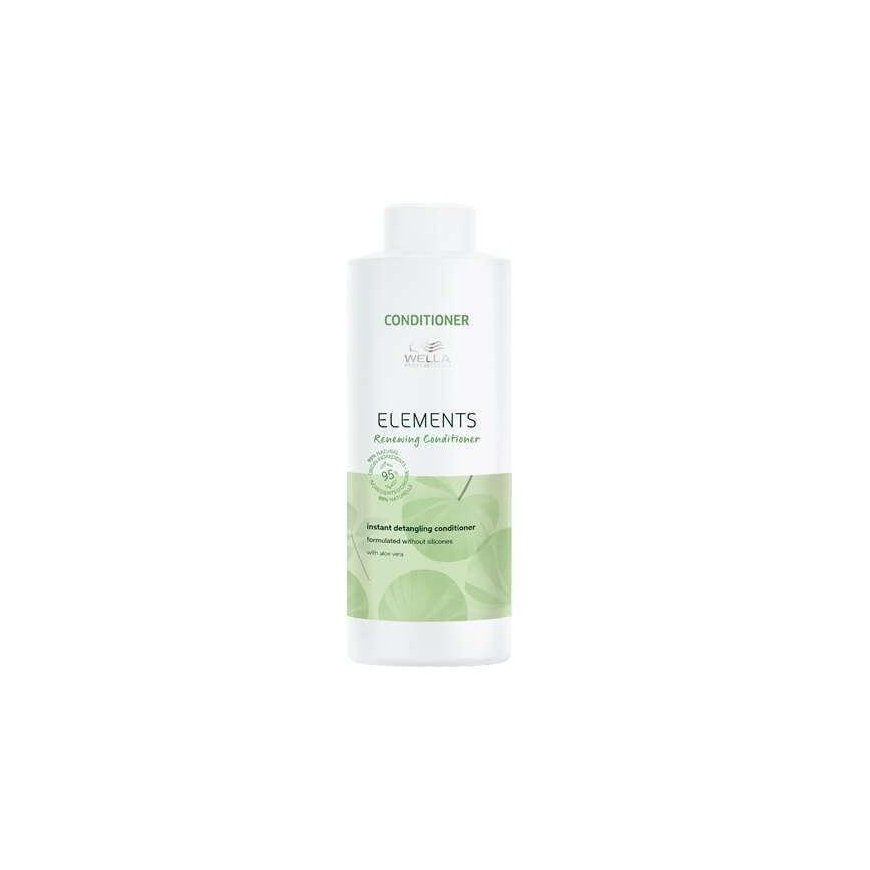 Atkuriamasis plaukų kondicionierius Wella Elements Renewing Conditioner 1000ml – 2
