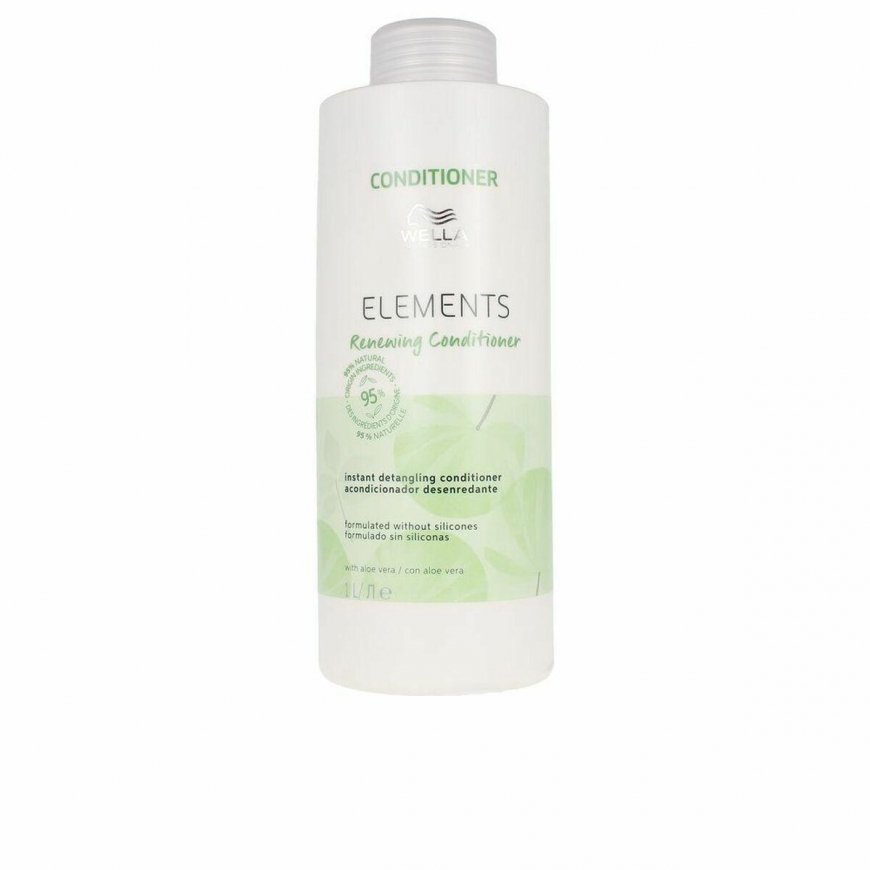 Restorative hair conditioner Wella Elements Renewing Conditioner 1000ml – 4