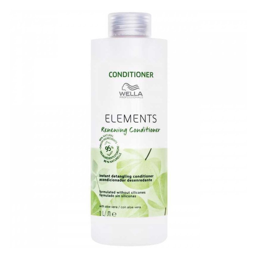 Restorative hair conditioner Wella Elements Renewing Conditioner 1000ml – 5