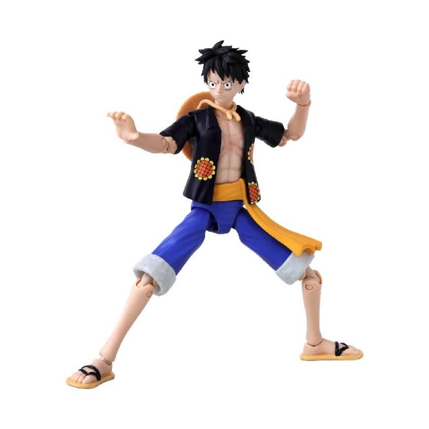 ANIME HEROES One Piece figure with accessories, 16 cm - Monkey D. Luffy (Dressrosa Version) – 5
