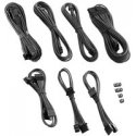 CableMod C-Series PRO ModMesh 12VHPWR kaablikomplekt Corsair RM, RMi, RMx (must silt) jaoks - süsinik
