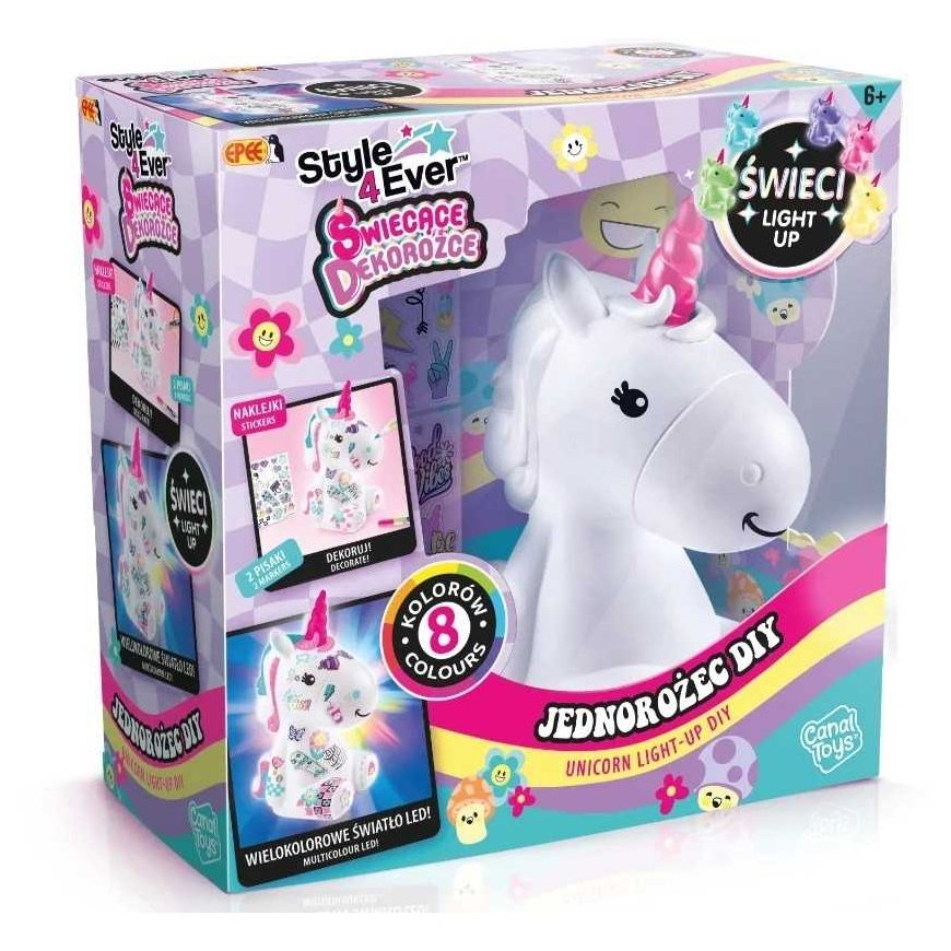 Epee Kit Świecące Dekorożce - Unicorn DIY – 2