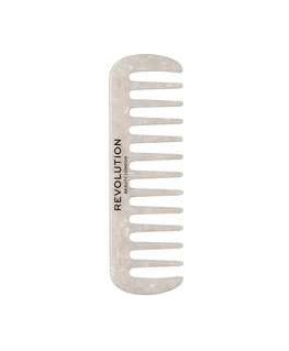 Revolution Haircare Natural Curl Wide Tooth Comb White ( kudrnaté a síchne vlasy ) - Hřeben