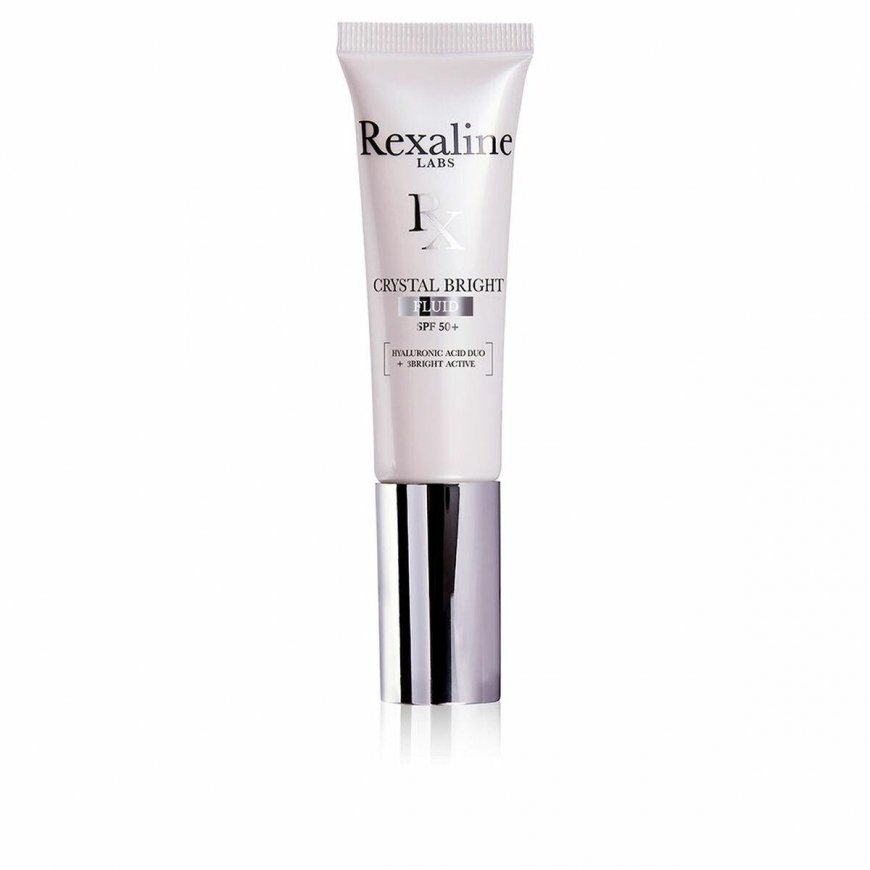 "Rexaline Crystal Bright Fluid Spf50" Sun-protective nourishing face fluid 30ml