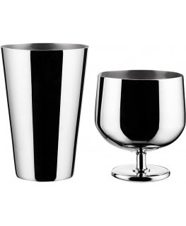 Alessi Doppel Cocktail-Sieb tending box GIA27