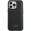 Audi Synthetic Leather MagSafe iPhone 15 Pro 6.1" brązowy|brown Audi Synthetic Leather MagSafe iPhone 15 Pro 6.1" brązowy|brown