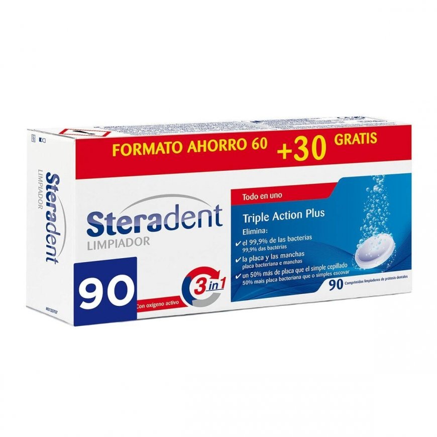 Steradent Triple-Acting Plus 60comp 30comp – 2
