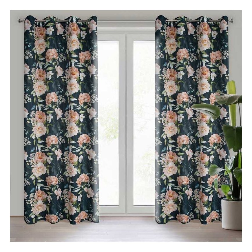 Eurofirany SWITCH ZAS/SALMA/Black+ROCK 140X270