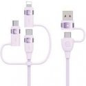 USAMS Kabel U85 2xUSB-C|USB|Micro-USB| Lightning 6w1 1,2m 100W P USAMS Kabel U85 2xUSB-C|USB|Micro-USB| Lightning 6w1 1,2m 100W P