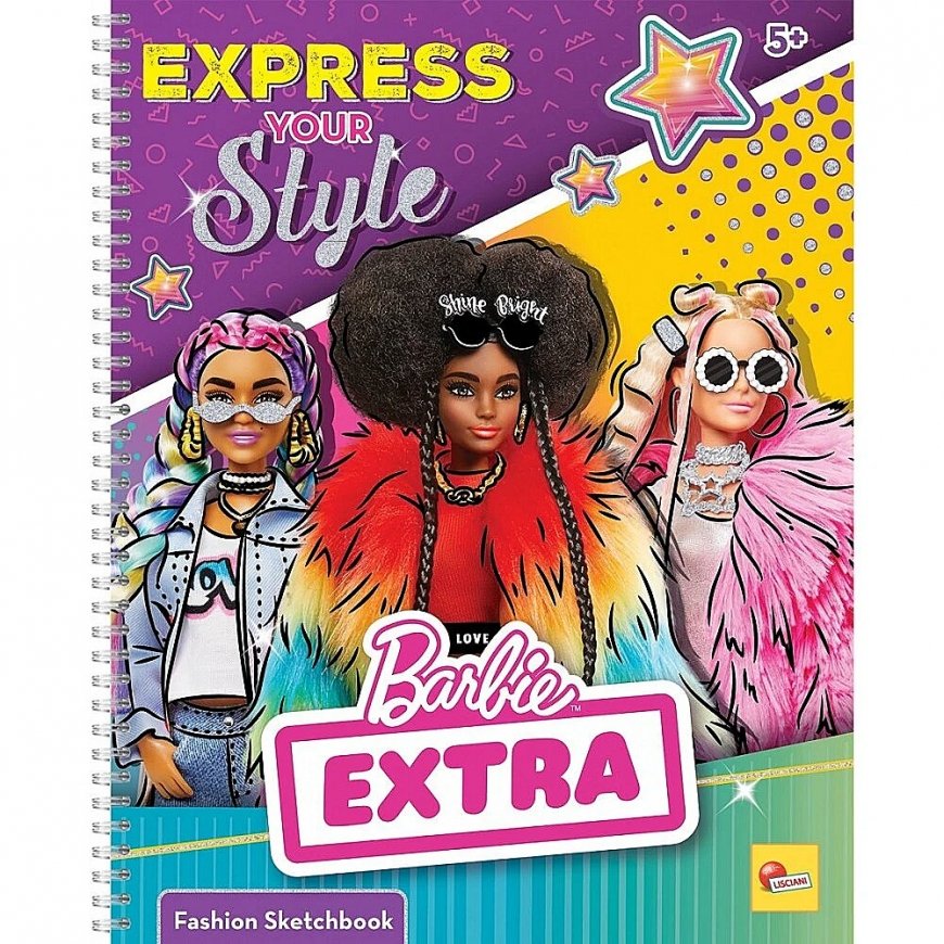 Lisciani Barbie Sketch book Express your