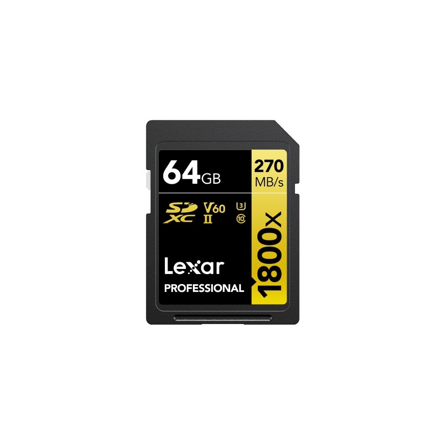 Lexar LSD1800064G-BNNNG zibatmiņa 64 GB SDXC