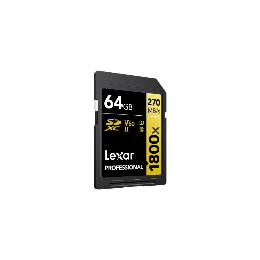 Lexar LSD1800064G-BNNNG mälukaart 64 GB SDXC UHS-II Klass 10 – 2