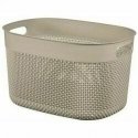 Basket Your Style L 35x30x22cm grey
