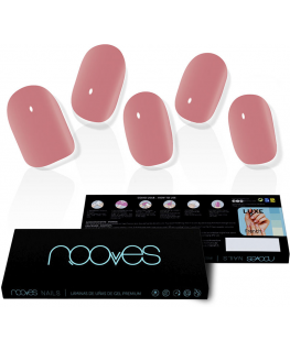 "Nooves" glue nails Dusty Rose Premium Glam Cat Eye 20 pcs