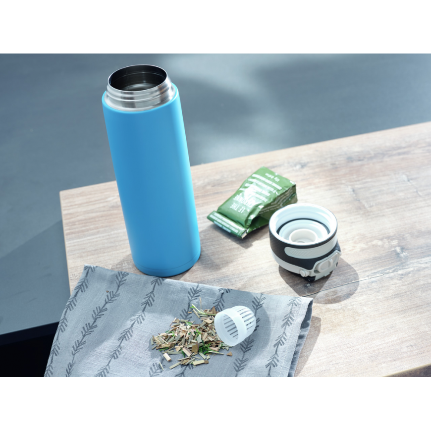 Leifheit 3276 Flip Thermos cup 600 ml Blue – 2