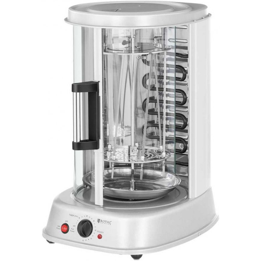 MINI skrudintuvo kepsninė kebabui, giroskopui, daržovėms, vertikali, 3in1, 1800W Royal Catering RCGV-1800-1 – 2