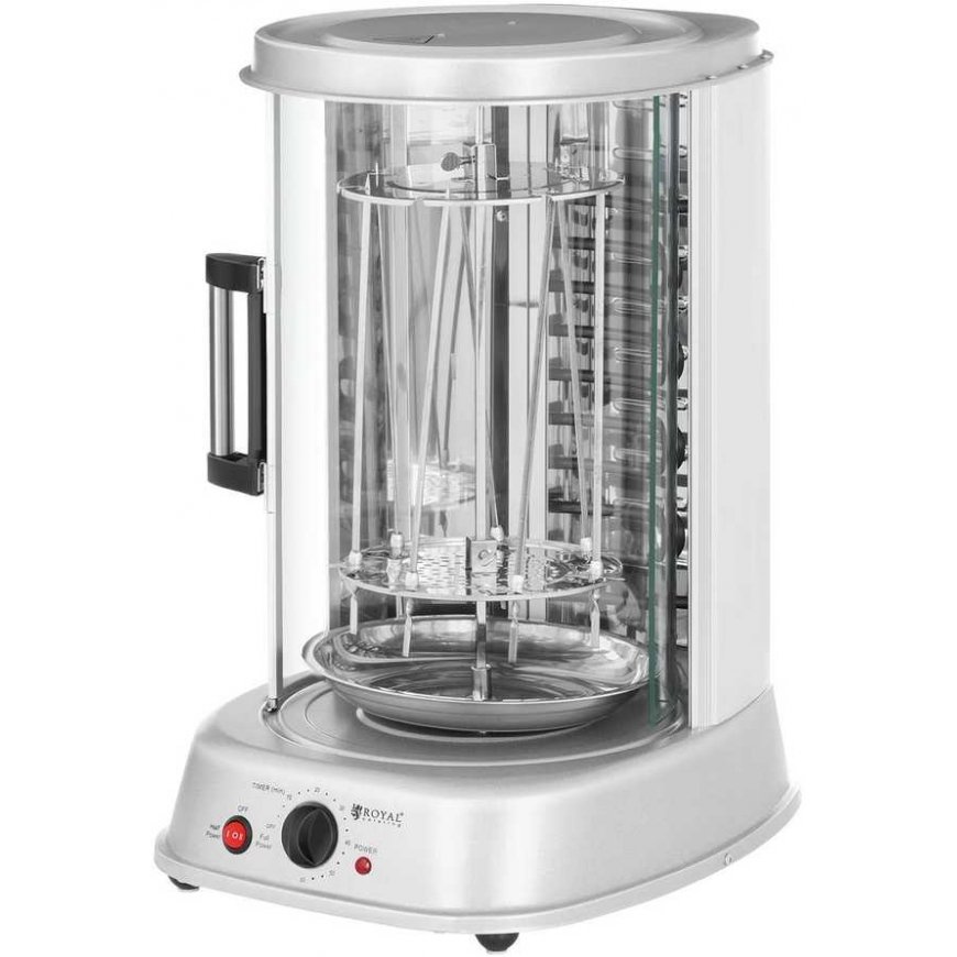 MINI skrudintuvo kepsninė kebabui, giroskopui, daržovėms, vertikali, 3in1, 1800W Royal Catering RCGV-1800-1 – 3