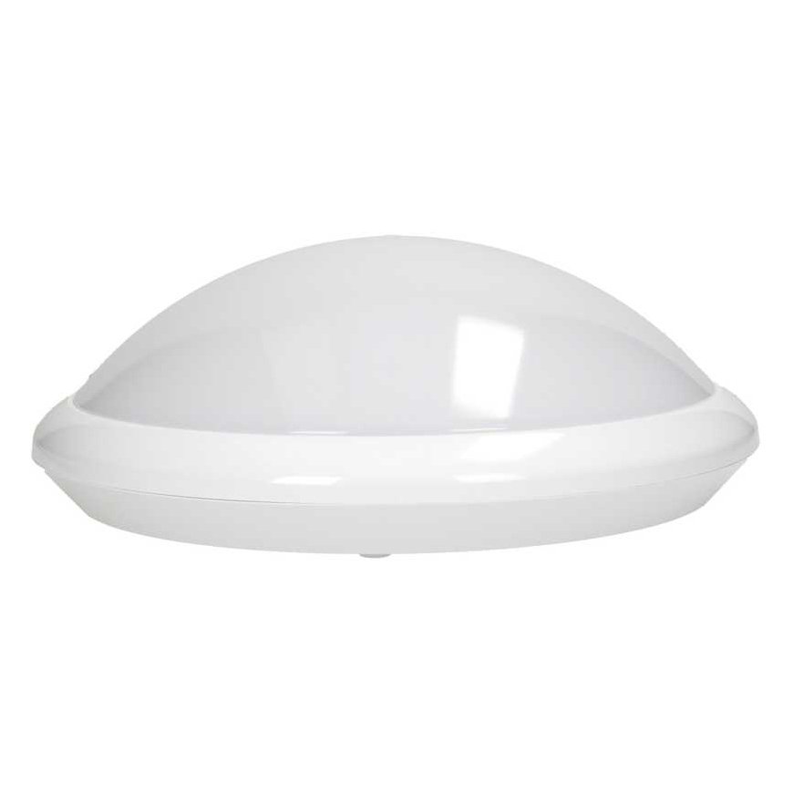 Orno BREVA, ceiling light with microwave motion sensor, 60W, E27, IP44, milky polycarbonate – 4