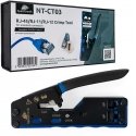 Spacetronik RJ45/RJ12/RJ11 crimping tool NT-CT03 Spacetronik RJ45/RJ12/RJ11 crimping tool NT-CT03