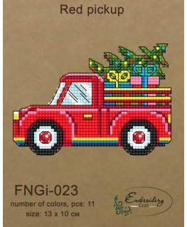 BOBKOV DENIS FOP, reg. Nr. 2893417695 Raudonas pikapas FNNGI-023