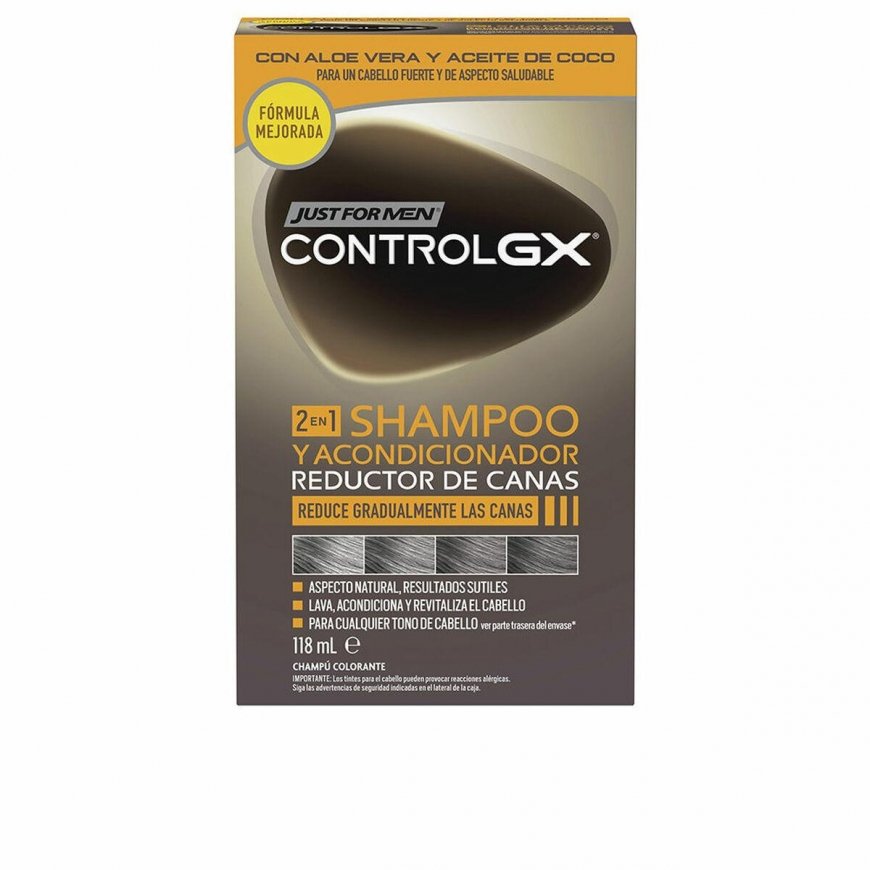 Shampoo and conditioner "Just for Men Control Gx Gray Hair Reducing" 118ml – 2