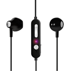 LogiLink BT0056 kõrvaklapid ja peakomplekt Kõrvaklapp Juhtmevaba Kõrvasisene, Kaelaraam Mikro-USB Bluetooth Must