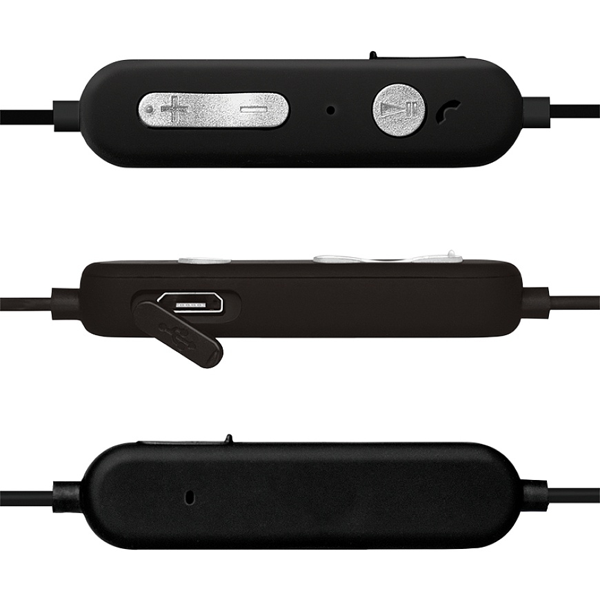 LogiLink BT0056 headphones/headset Wireless In-ear, Neck-band Micro-USB Bluetooth Black – 3