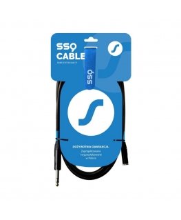 SSQ JSG3 – Stereo kaablipistikupesa 3,5 mm – stereopistikupesa 6,3 mm, 3 m