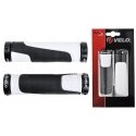 Handlebars Velo ProX VLG-776AD3 129mm GEL Lock-on black-white Handlebars Velo ProX VLG-776AD3 129mm GEL Lock-on black-white