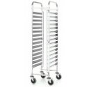Transport trolley for transporting food containers 15x GN1/1 Kitchen Line - Hendi 813270 Transport trolley for transporting food containers 15x GN1/1 Kitchen Line - Hendi 813270