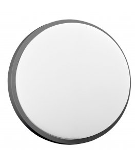 Sieninis šviestuvas Orno AGAT LED 15W, sodo šviestuvas, 1100lm, IP54, 4000K, pilkas