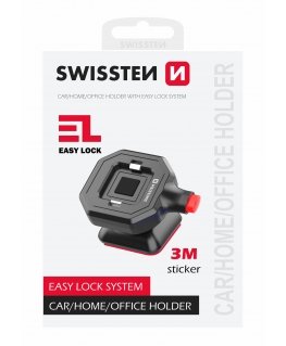 Swissten EASY LOCK Holder for mobile phone Car / Home / Office / 4" - 6.8"
