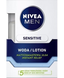 Aftershave lotion Nivea for Men for sensitive skin, 100 ml