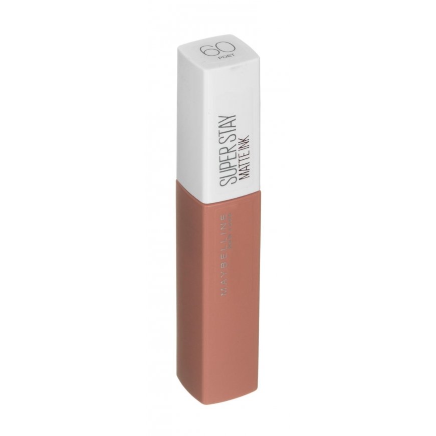 Maybelline New York Superstay Matte Ink Skysti matiniai lūpų dažai, 5 ml, spalva - 60 Poet – 3