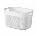 Basket Filo L 18L 38x28x22cm white Basket Filo L 18L 38x28x22cm white