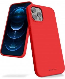 Mercury Silicone Samsung S23 FE S711 czerwony|red