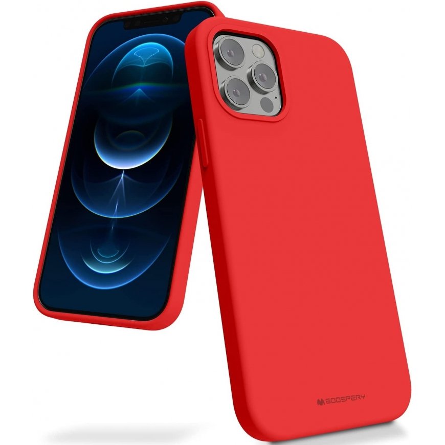 Mercury Silicone Samsung S23 FE S711 czerwony|red