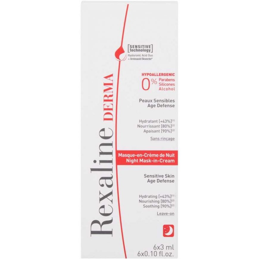 Rexaline Derma Night Mask-In-Cream 6x3ml – 3