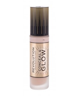 Makeup Revolution Makeup Revolution London Conceal & Glow Podkład 23 ml F2