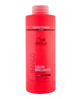 Kondicionierius šiurkštiems, dažytiems plaukams Wella Invigo Color Brilliance Coarse Conditioner 1000ml