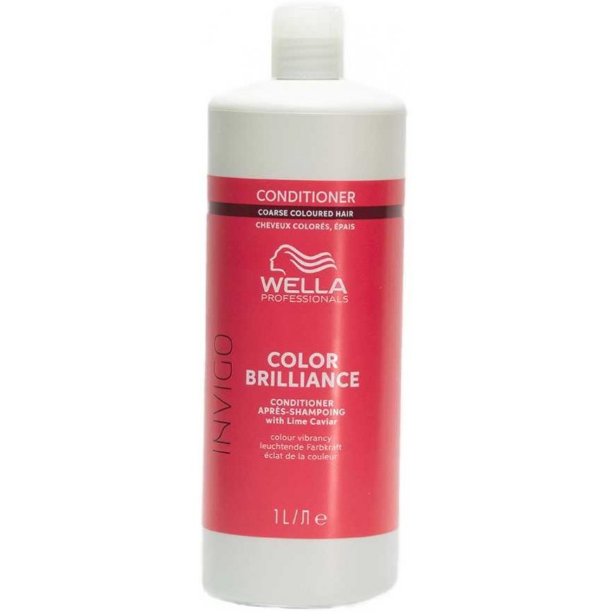 Conditioner for coarse, dyed hair Wella Invigo Color Brilliance Coarse Conditioner 1000ml – 2