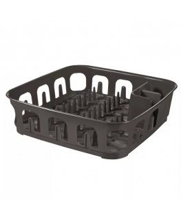 Essentials dish dryer 39x39x10,1cm dark grey
