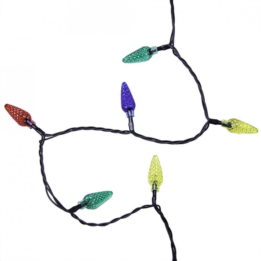 TelForceone Lamp PINE CONE 100LED 8m multicolored Forever Light