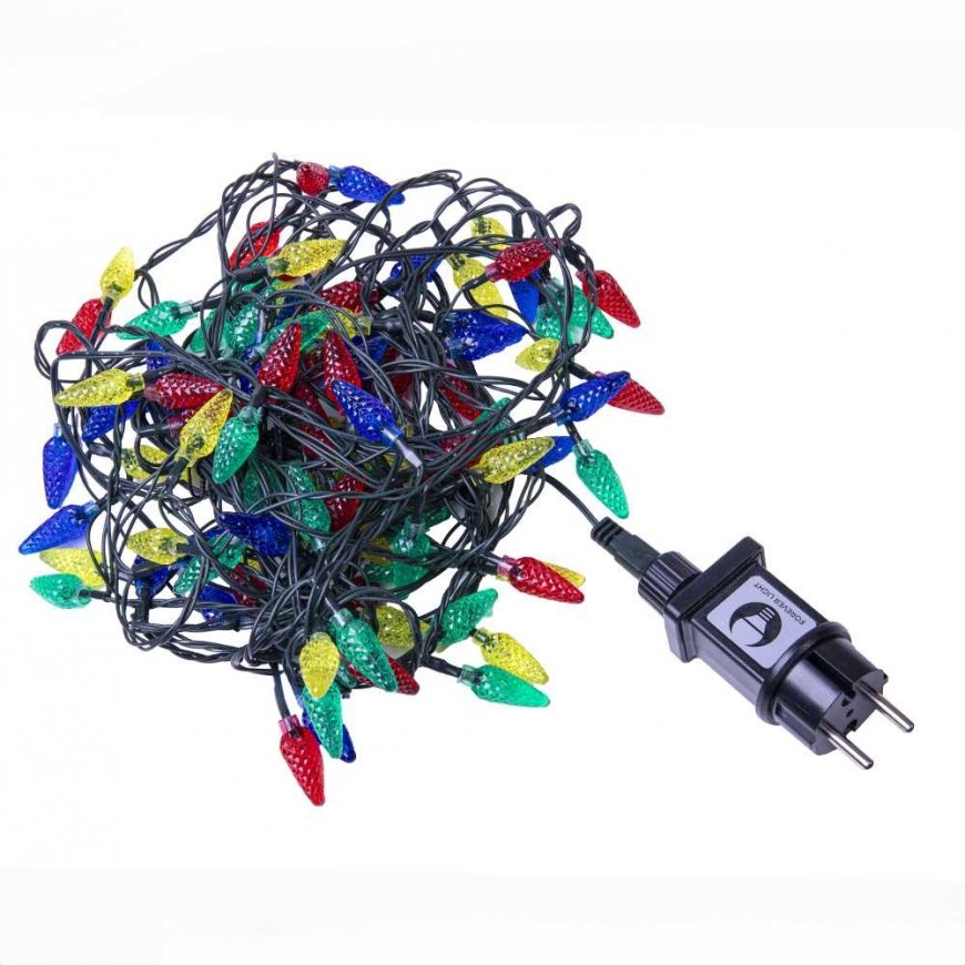 TelForceone Lamp PINE CONE 100LED 8m multicolored Forever Light – 2