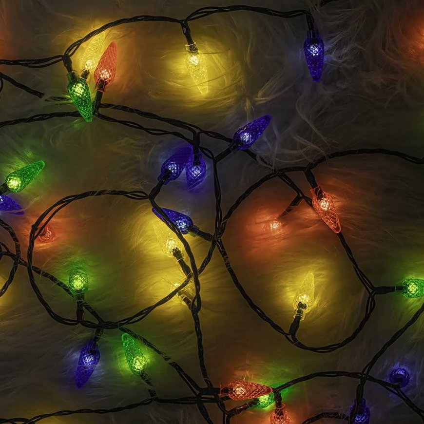 TelForceone Lamp PINE CONE 100LED 8m multicolored Forever Light – 3