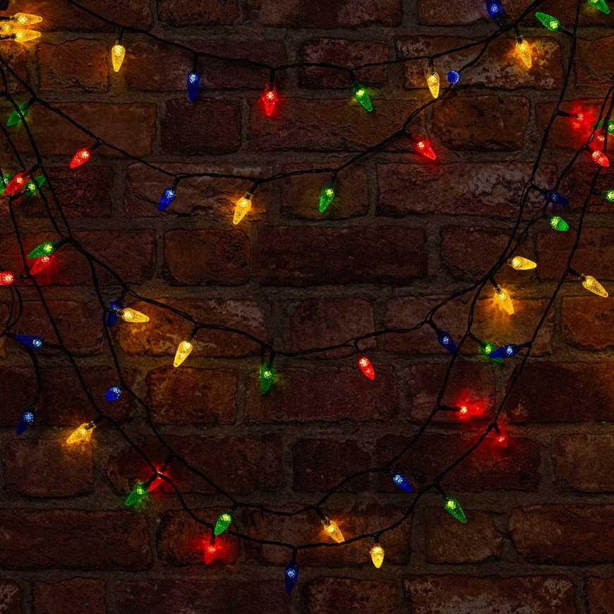 TelForceone Lamp PINE CONE 100LED 8m multicolored Forever Light – 4