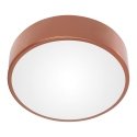 Orno OVO LED lubinė lempa, 24W, 4000K, 2750lm, vario plieno, matinio stiklo gaubtas, IP20, ? 300