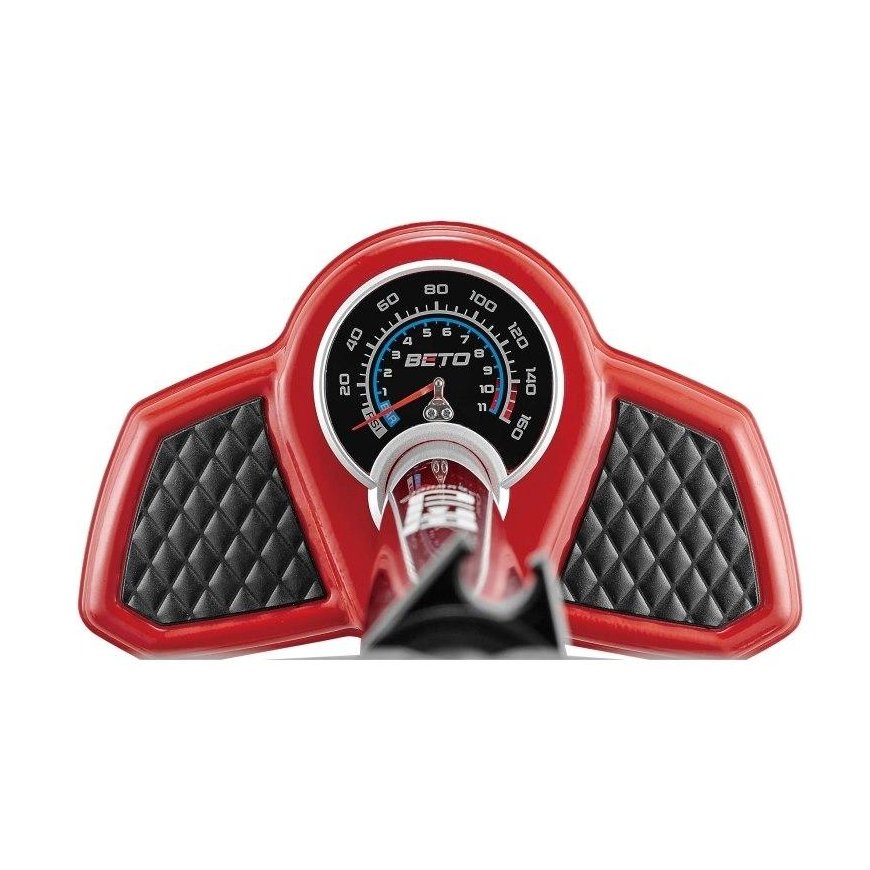 The pump is built BETO Alu Pro CMP-138AGC-H1 red EZ-head with manometer – 2