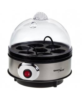 GreenBlue automaatne munakeetja, võimsus 400 W, kuni 7 muna, mõõtetops, 220-240V~, 50 Hz, GB572