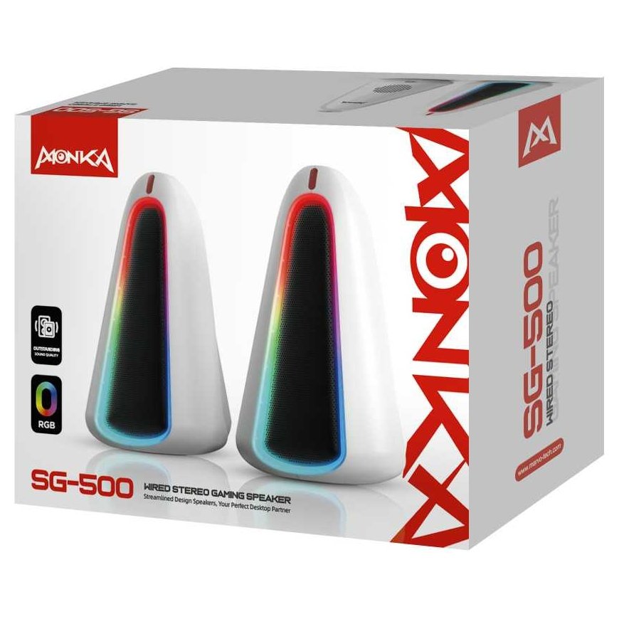 Computer speakers Marvo Monka Zilla SG-500 Stereo RGB gaming speakers – 4